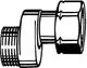 Biegung mit zwei G 3/4 Anschlüssen, hergestellt von IMI Hydronic Engineering, für die Verbindung und den Ausgleich unterschiedlicher Achsabstände.
